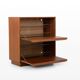 Teak shoe cabinet by G.V. Møbler, 1960s