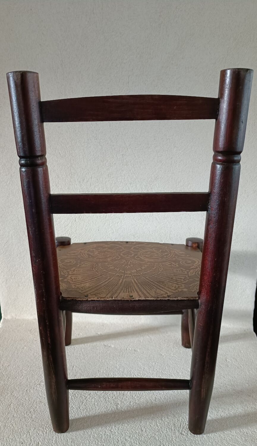 Wooden children's chair