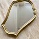 Miroir doré ancien 56x40