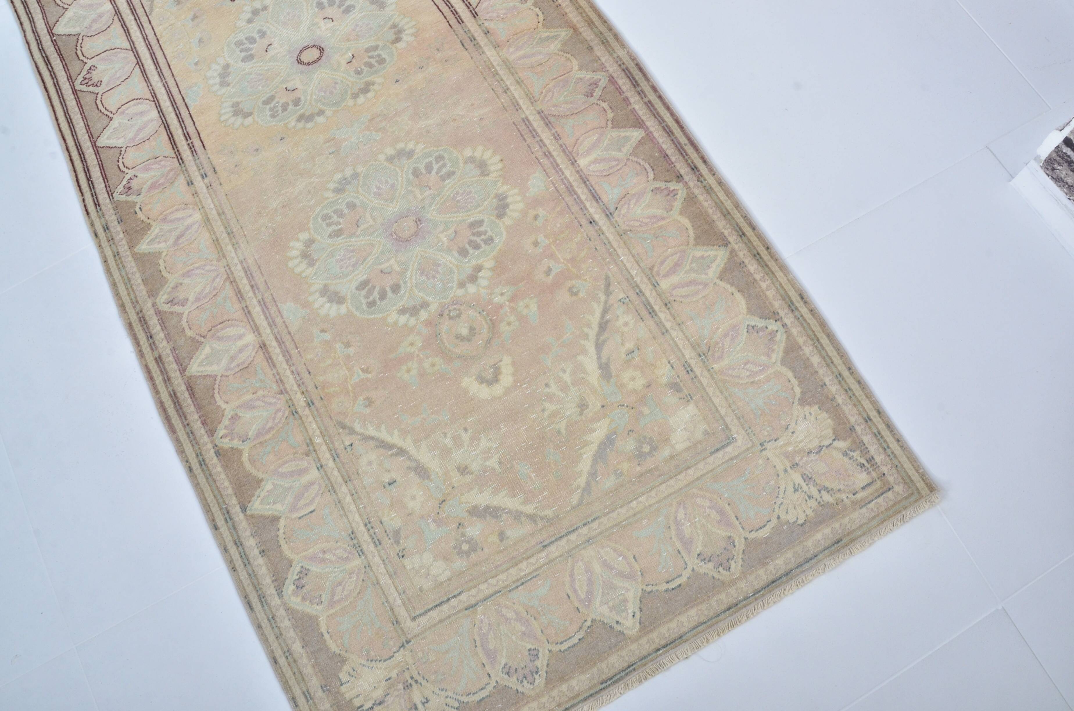 Oushak Vintage Small Turkish Rug sku3428