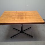 Height Adjustable Oak Table by ILSE Möbel, Germany, 1970s, Mid-Century