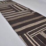 Vintage Anatolian Neutral Kilim Runner sku 3935