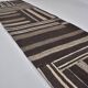 Vintage Anatolian Neutral Kilim Runner sku 3935