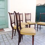 Set of 6 chairs vintage 60 feet fuseles