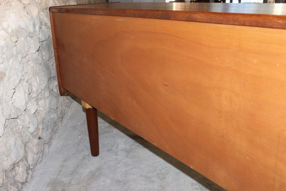 Sideboard vintage in teak and Rosewood, Scandinavian style by White & Newton