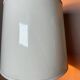 Lampes années 70 bois métal vinyle (X2)