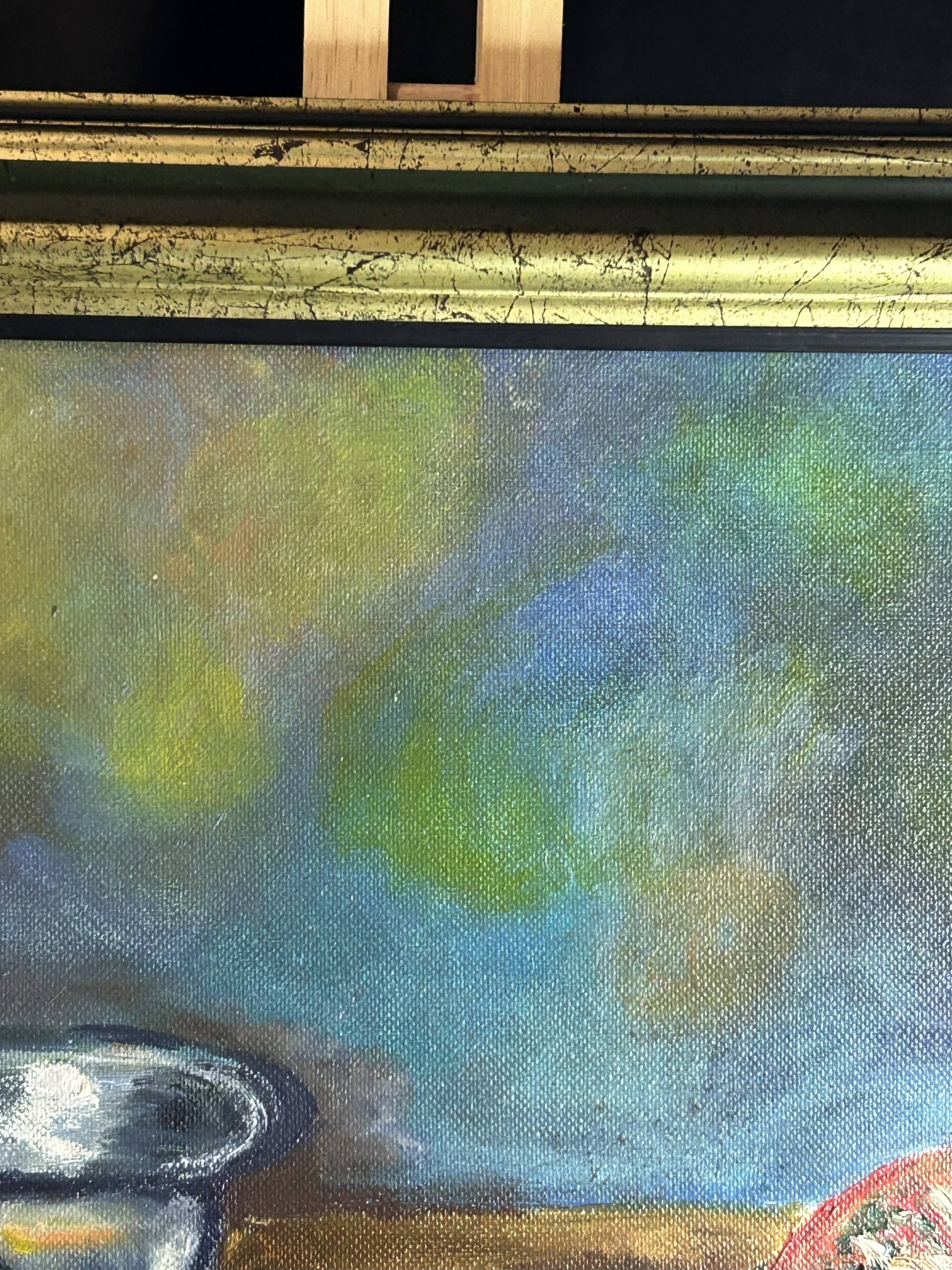 Modern School, 20th Century - Oil on canvas - Still life with fruit - 1999