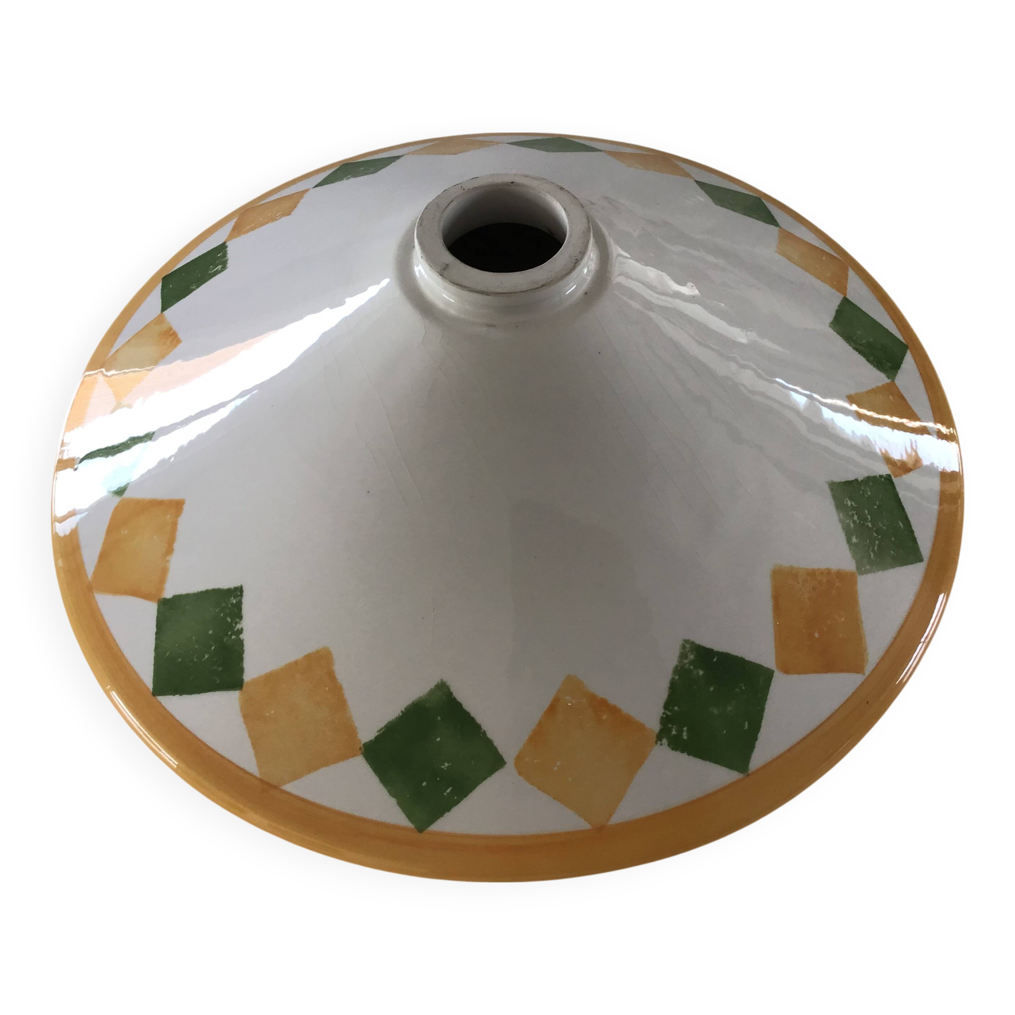 Ceramic pendant lampshade