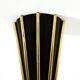 Beautiful large 9-arm Mid-Century Modern brass Sputnik ceiling lamp