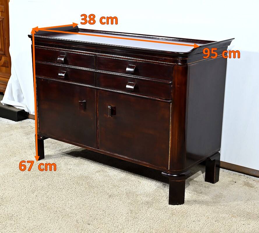 Pair of Small Lacquered Wood Sideboards – 1940