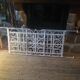 Wrought iron bed