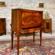 Secretary in Greek marquetry in the Louis XVI style, 19th century.