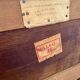 Pair of Louis XV style bedside tables with rosewood marquetry