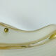 large cristallux hustadt adlustable PENDANT LAMP acrylic and brass