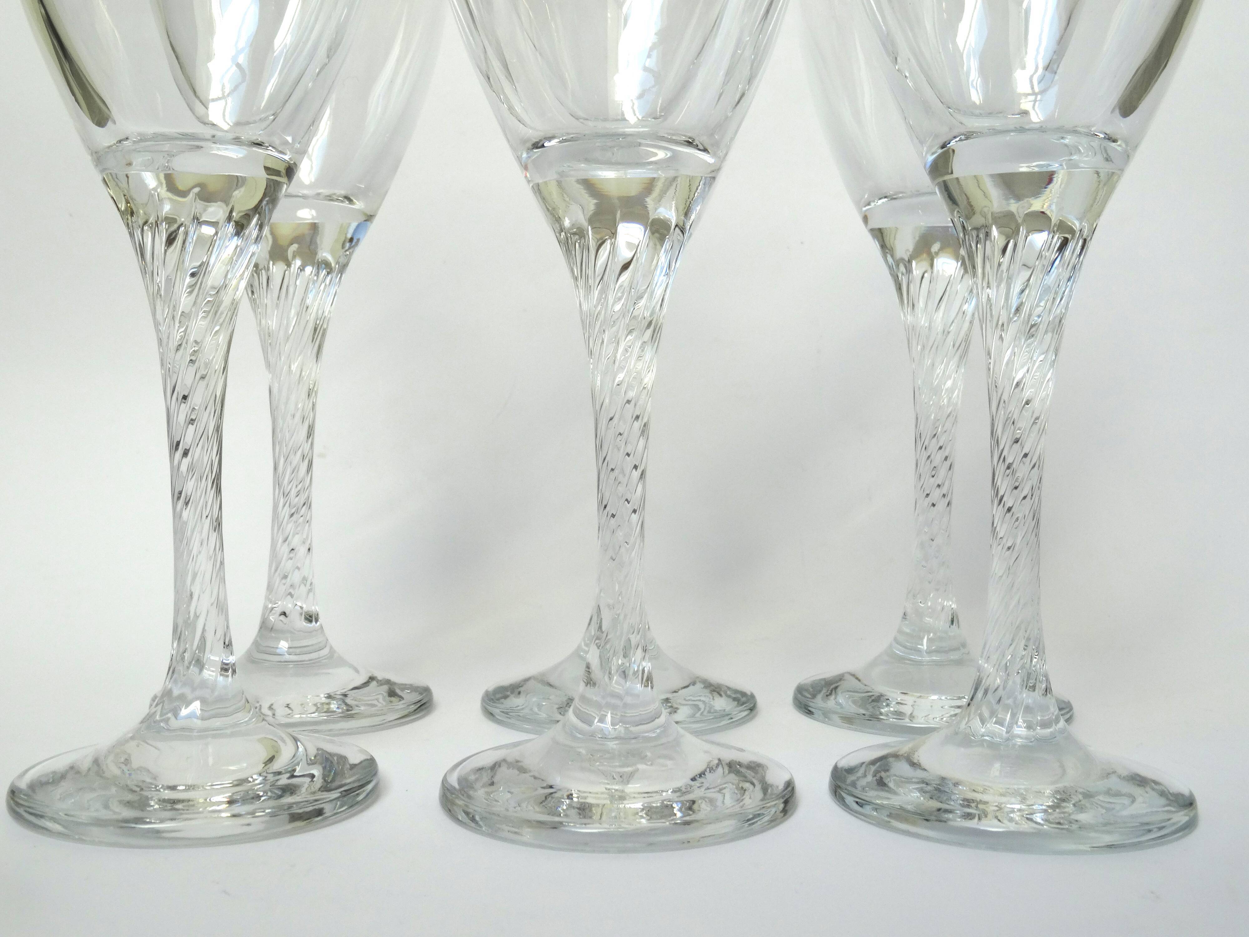 6 verres à vin rouge