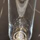 Vintage crystal champagne glasses