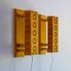 Mid-century modern pine wall sconces from Vemdalia, Sweden, 1975, set of 2