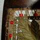 Art-new wooden and brass firewall