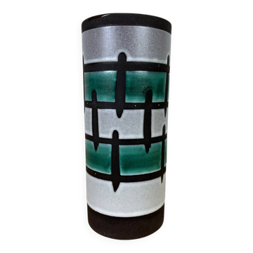 Vintage 1960s roll vase