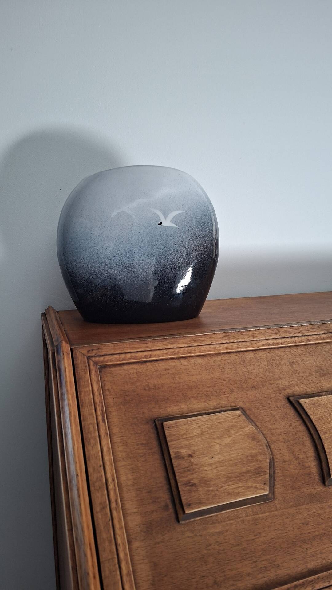 Vase Nittsjö Keramik (Måsen conçu par Thomas Hellström)