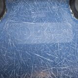 Rocking chair RAR Navy Blue by Charles & Ray Eames - Herman Miller-1970