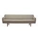 Teak sofa, Danish design, 1970s, production: Denmark