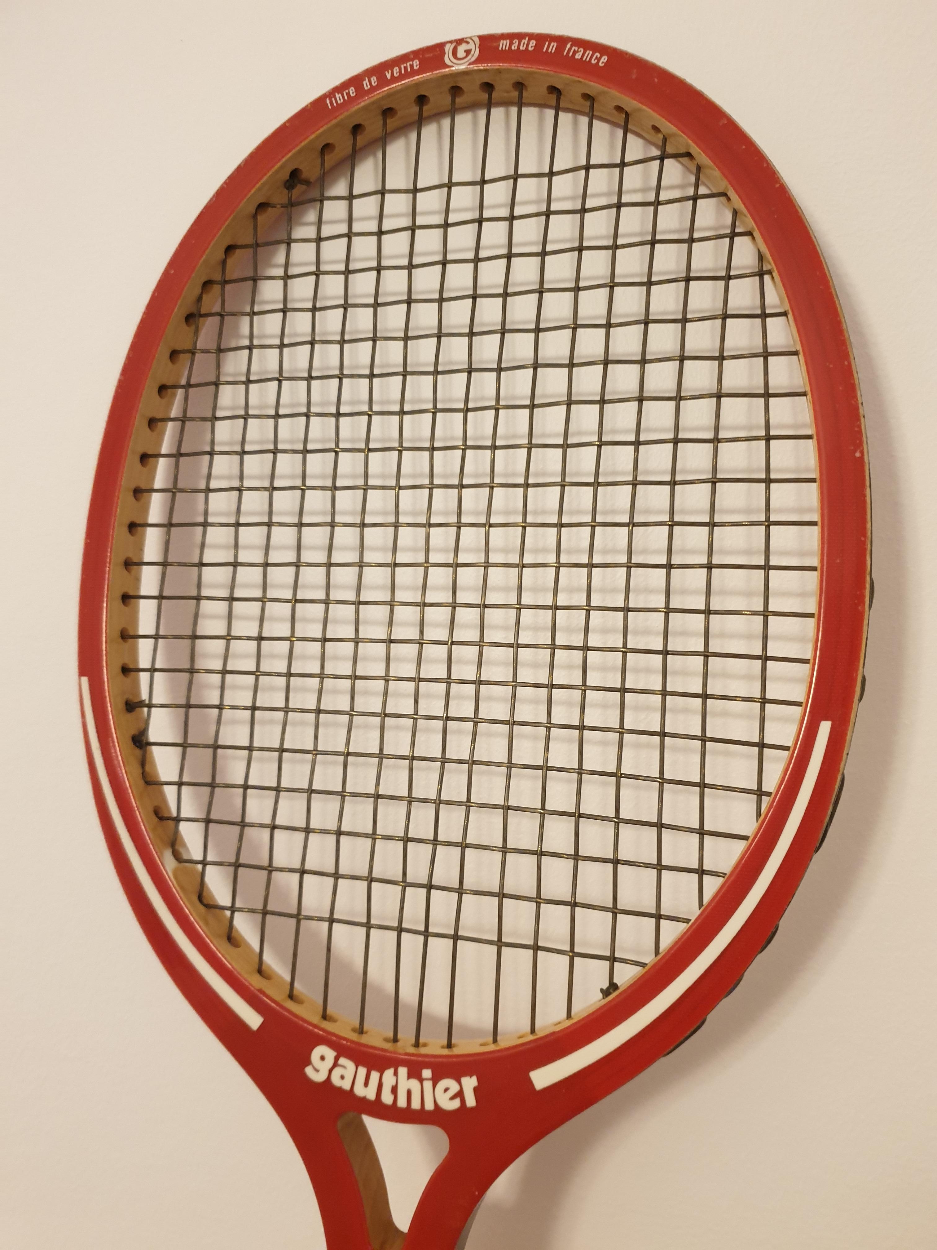 Raquette de tennis vintage