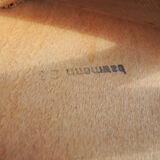 Old wooden bistro chair Baumann No 84