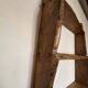 Solid wood wall shelf / storage shelf
