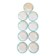9 dessert plates Digoin & Sarreguemines