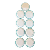 9 dessert plates Digoin & Sarreguemines