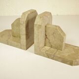 Pair of marble bookends