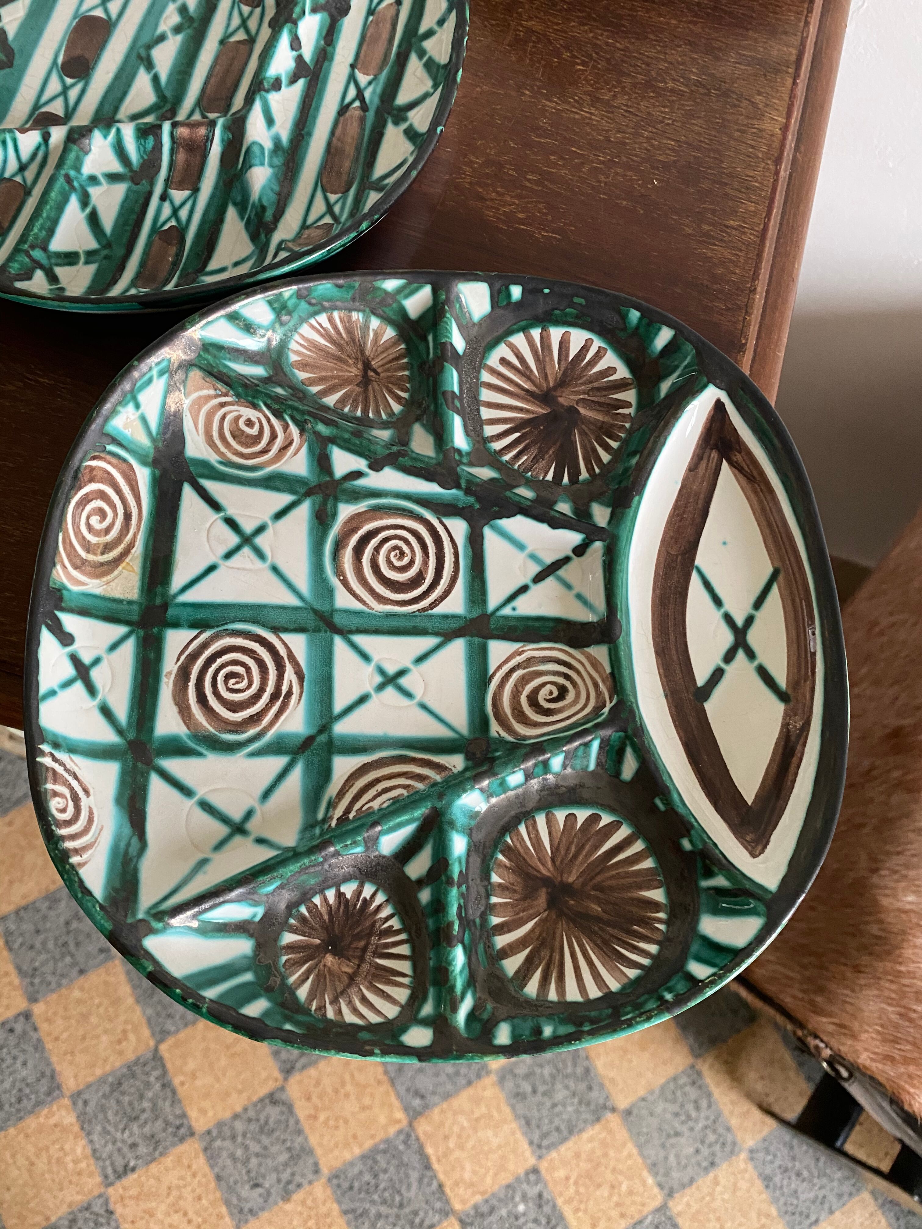 Robert Picault fondue plates