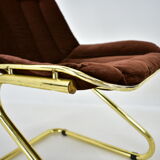 Midcentury set of four dining chairs, italy, 1970s