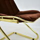 Midcentury set of four dining chairs, italy, 1970s