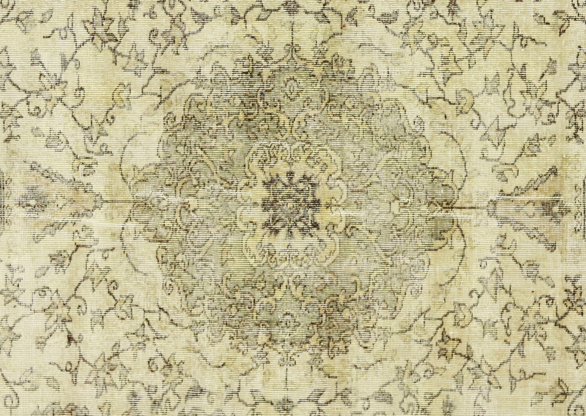 Anatolian handmade vintage rug 235 cm x 167 cm