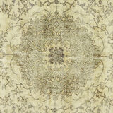 Anatolian handmade vintage rug 235 cm x 167 cm