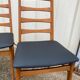 Set of 3 old scandinavian chairs, 60