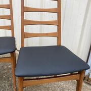 Set of 3 old scandinavian chairs, 60