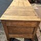 Antique solid wood storage bench – (sanded and ready to be treated)