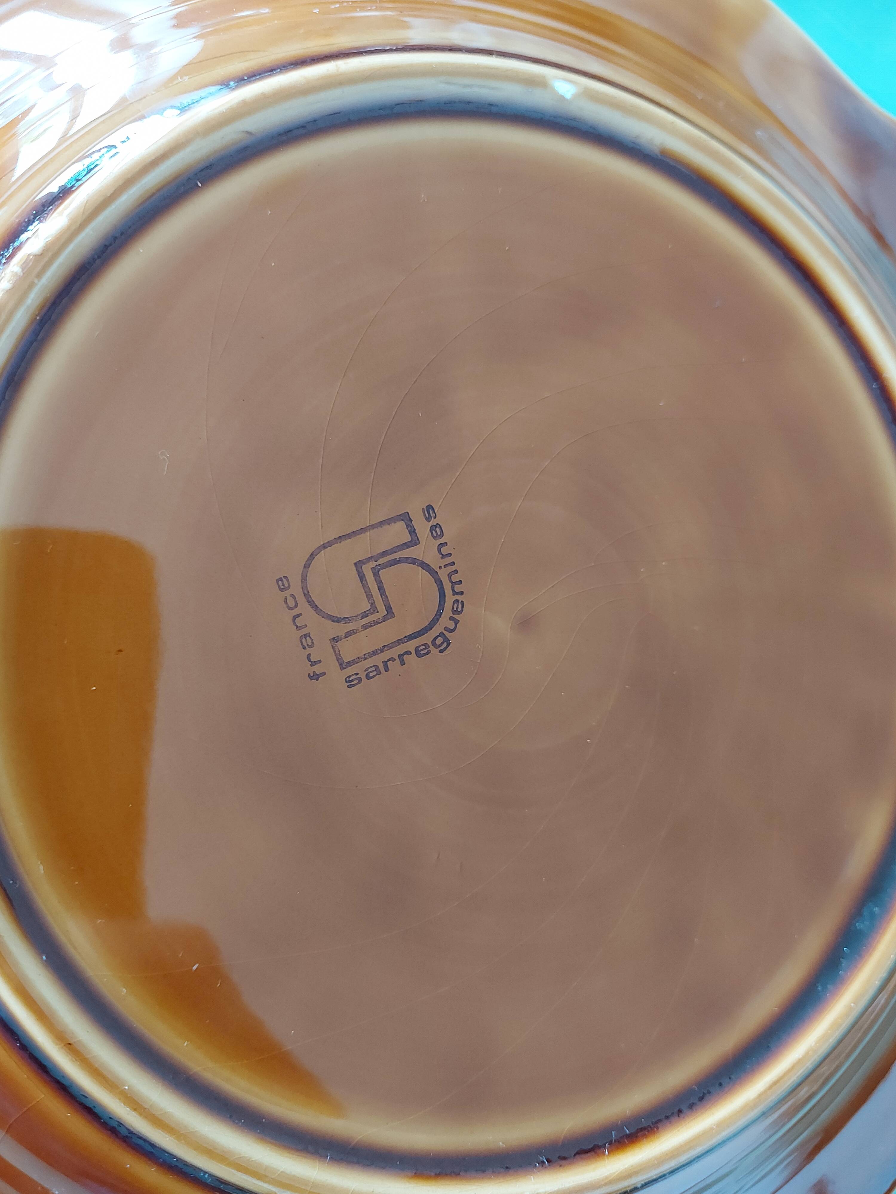 Fish plate Sarguemines