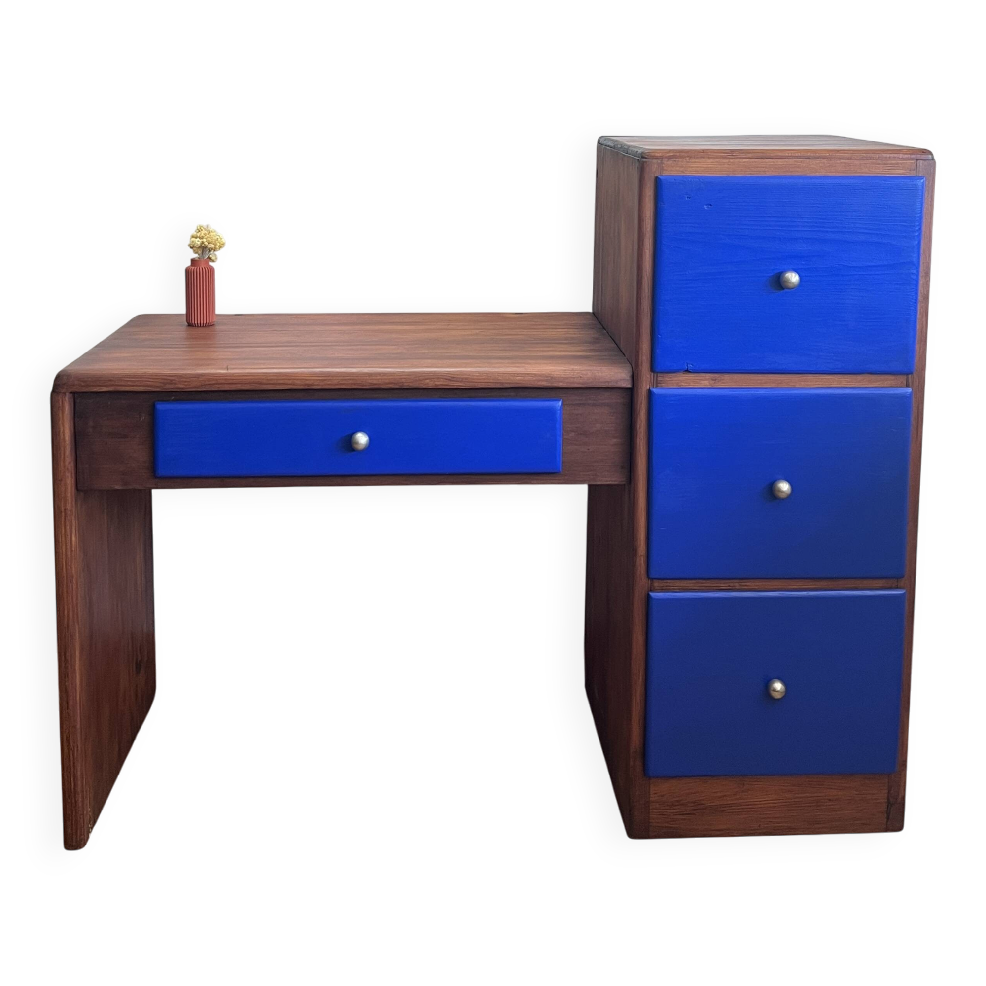 Vintage children's desk from the 1950s.