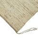 Tapis tribal unique noué à la main en laine beige 259 cm x 297 cm