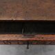 Oak hand-carved side table in wabi wabi style, Spain, 17th Century