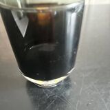 Vintage bubble glass candle holder
