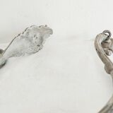 Paire de porte-embrasses de rideaux anciens