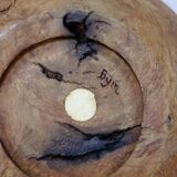 Brutalist wood cutting