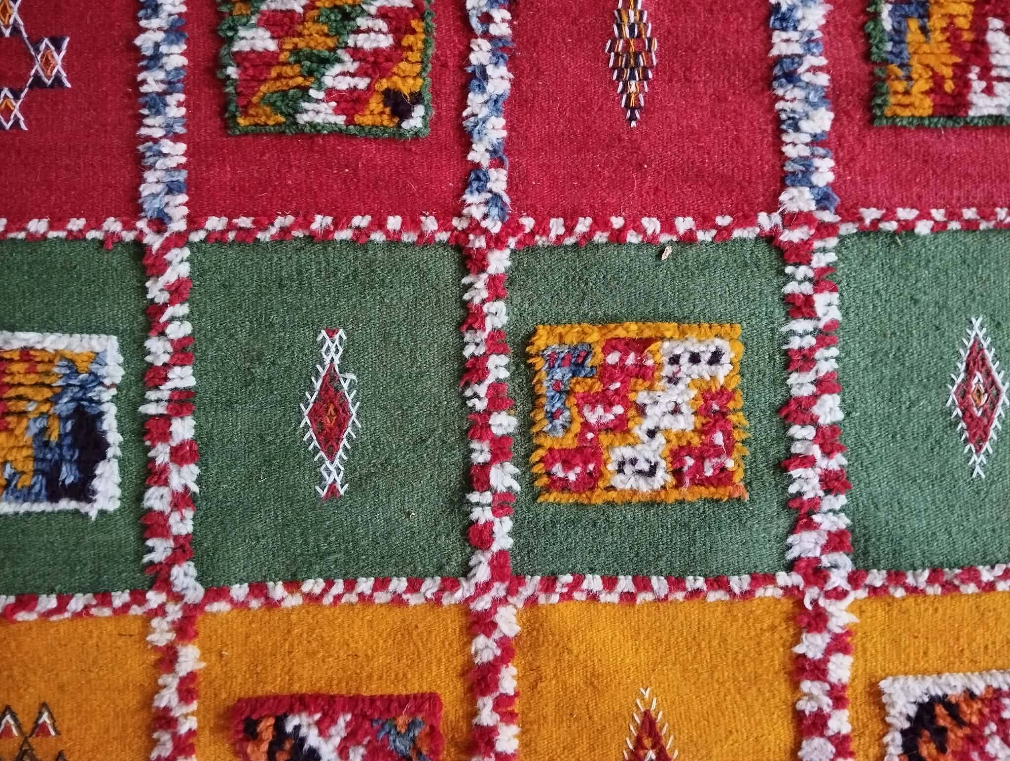 Handmade Berber Kilim Taznakht 150x100cm