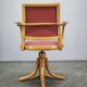 Ligna Adjustable Swivel Office Chair, Czechoslovakia, 1950s