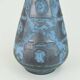 Carstens vase decor ankara blue gray metallic glaze no. 1218-29 1960s